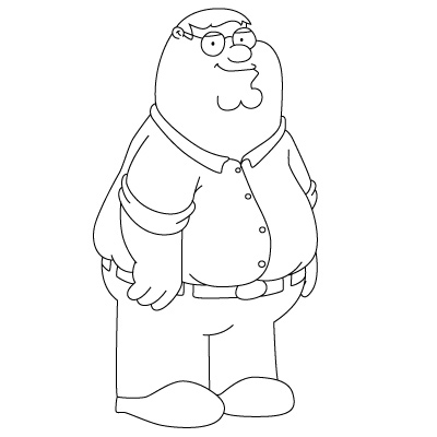 400x400 Family Guy Coloring Pages 2 Coloring Pages To Print