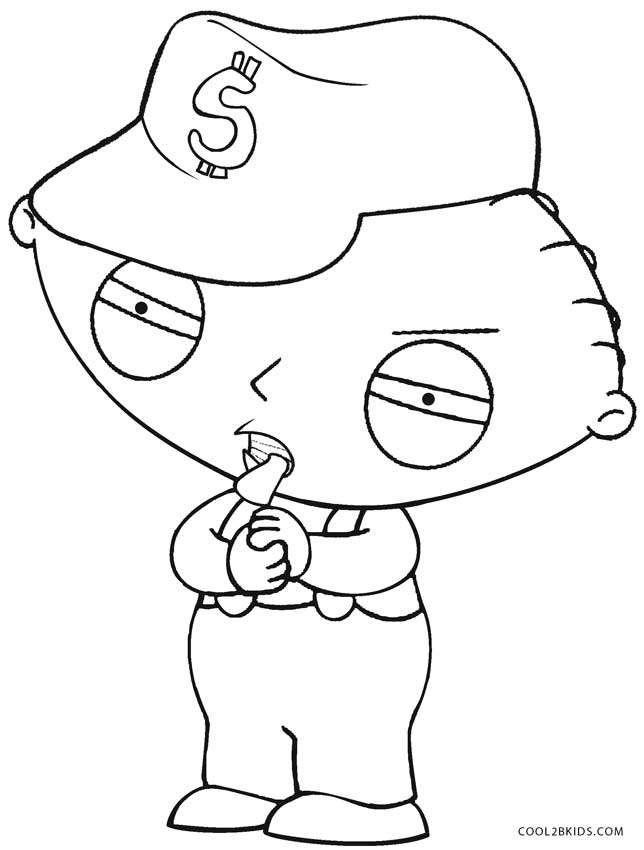 644x850 Printable Family Guy Coloring Pages For Kids Cool2bkids