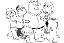 220x150 Exciting Family Guy Coloring Pages 2 To Print Printable Out Stewie