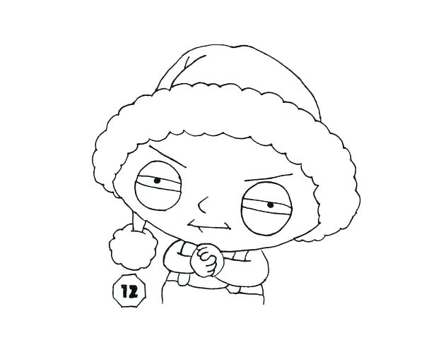 600x492 Family Guy Coloring Pages Free Printable Family Guy Colouring