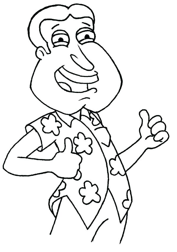 600x854 Coloring Pages Of Family Guy Free Colouring Pages Family Guy