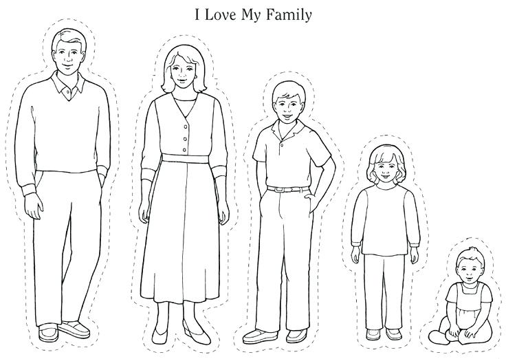 Family Coloring Pages Coloring Pages Of Family Members Family 736x522 Family Coloring Pages Coloring Pages Of Family Members Family