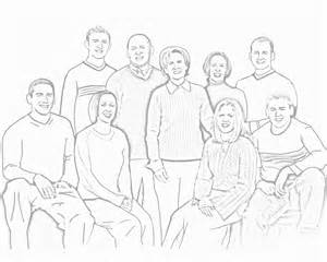 Family Members Coloring Pages Kids Family Pictures 300x240 Family Members Coloring Pages Kids Family Pictures