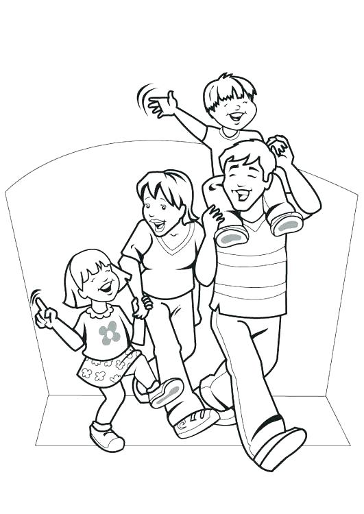 Coloring Pages Of Families Coloring Pages Of Family Members 531x750 Coloring Pages Of Families Coloring Pages Of Family Members