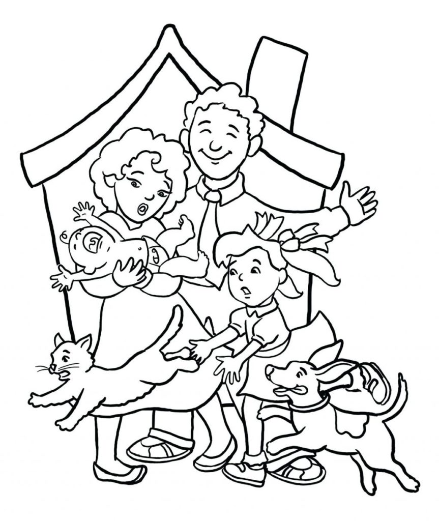 Family Coloring Page More From My Site Constructions Pages Members 863x1024 Family Coloring Page More From My Site Constructions Pages Members