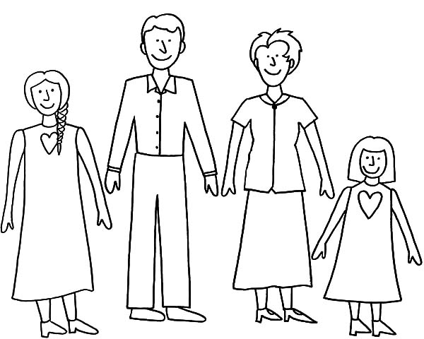 Simple Joint Family Coloring Pages Batch Coloring 600x480 Simple Joint Family Coloring Pages Batch Coloring