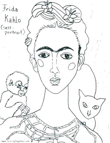 442x571 Famous Artists Coloring Pages