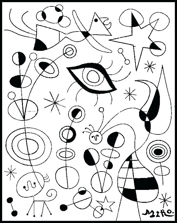579x728 Famous Art Coloring Pages Art Coloring Pages To Print Of Famous