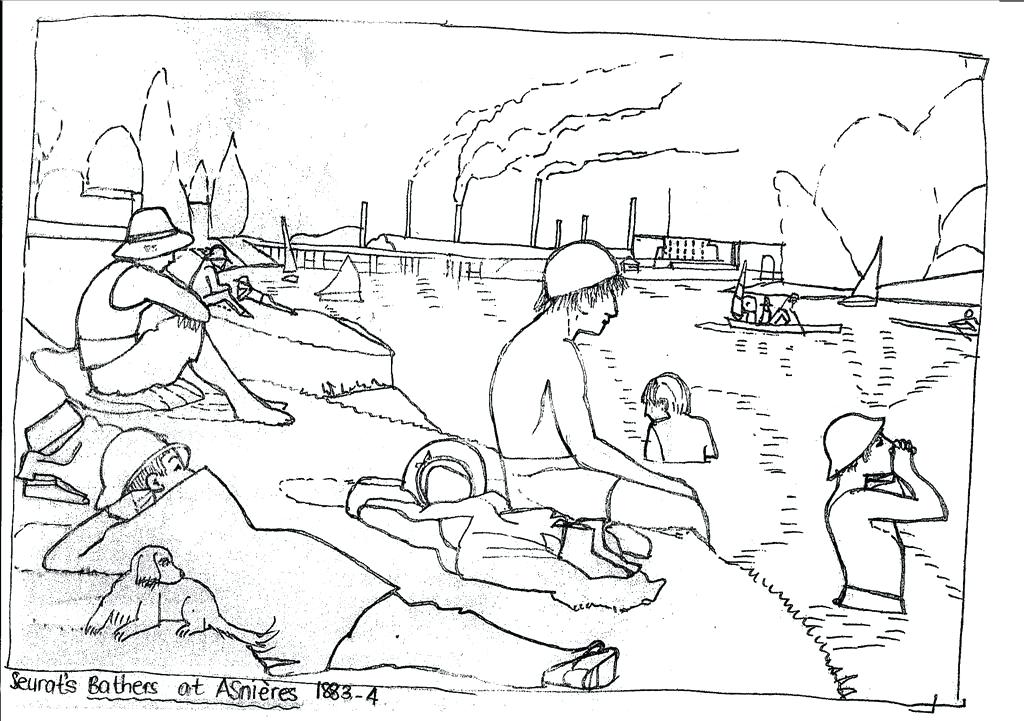 Artist Coloring Pages Good Famous Artist Coloring Pages Wall 1024x721 Artist Coloring Pages Good Famous Artist Coloring Pages Wall