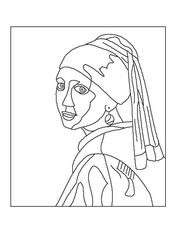 Artist Coloring Pages Famous Art Coloring Pages Artist Coloring 600x800 Artist Coloring Pages Famous Art Coloring Pages Artist Coloring