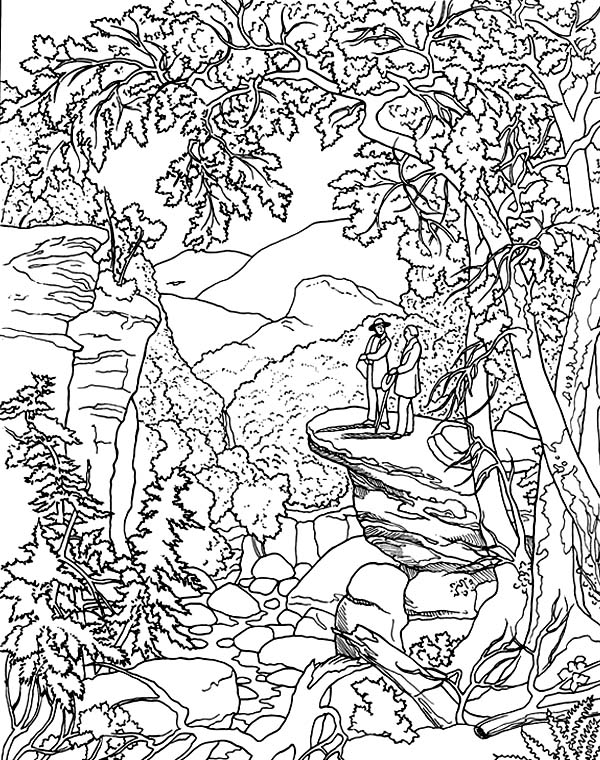 The Explorer Famous Painting Coloring Pages Batch Coloring 600x760 The Explorer Famous Painting Coloring Pages Batch Coloring