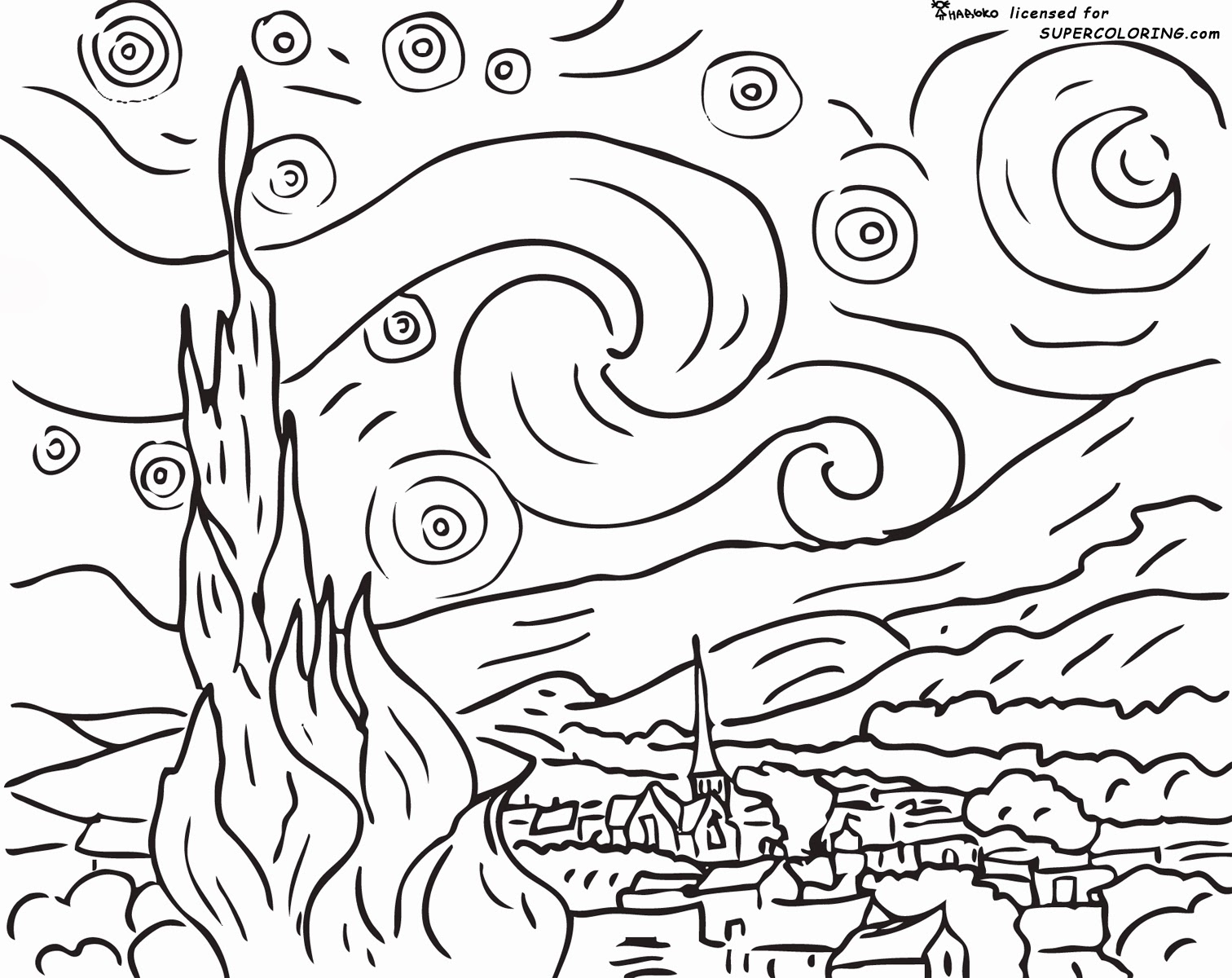Unique Coloring Pages Of Famous Paintings 60 On And Ahmedmagdy 1512x1200 Unique Coloring Pages Of Famous Paintings 60 On And Ahmedmagdy