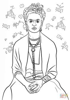 236x339 Frida Kahlo Coloring Pages Luxury 16 Fabulous Famous Women