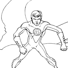 Fantastic Four Coloring Pages 220x220 Fantastic Four Coloring Pages