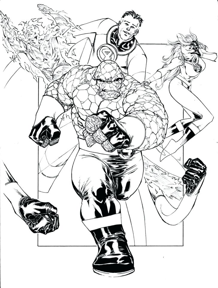 Fantastic 4 Coloring Pages Fantastic Four By On Fantastic Coloring 728x961 Fantastic 4 Coloring Pages Fantastic Four By On Fantastic Coloring
