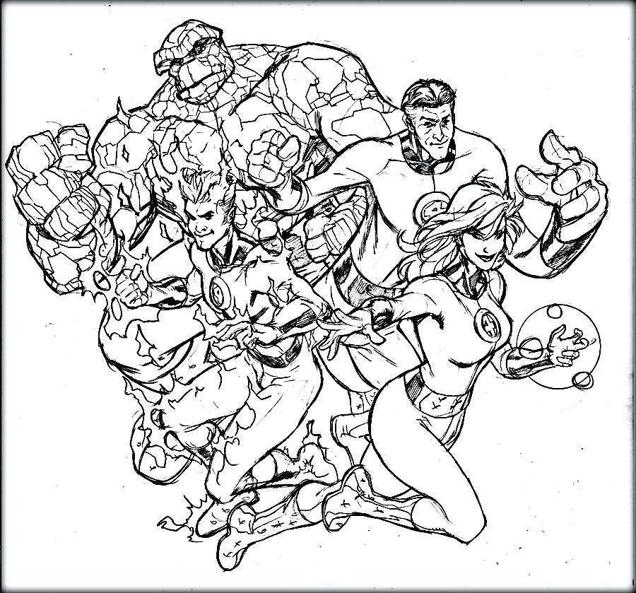 Fantastic Four Coloring Pages Fantastic Four Coloring Pages 900x839 Fantastic Four Coloring Pages Fantastic Four Coloring Pages