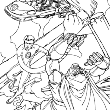 Mr Fantastic Coloring Pages 220x220 Mr Fantastic Coloring Pages