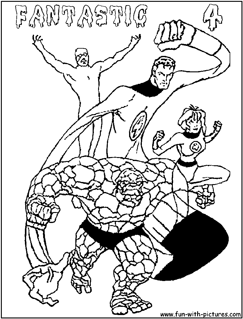 Four Coloring Pages 800x1050 Four Coloring Pages