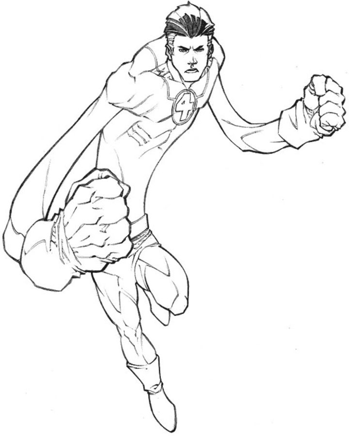 Coloring Pages Mister Fantastic, Printable For Kids Amp Adults, Free 720x900 Coloring Pages Mister Fantastic, Printable For Kids Amp Adults, Free