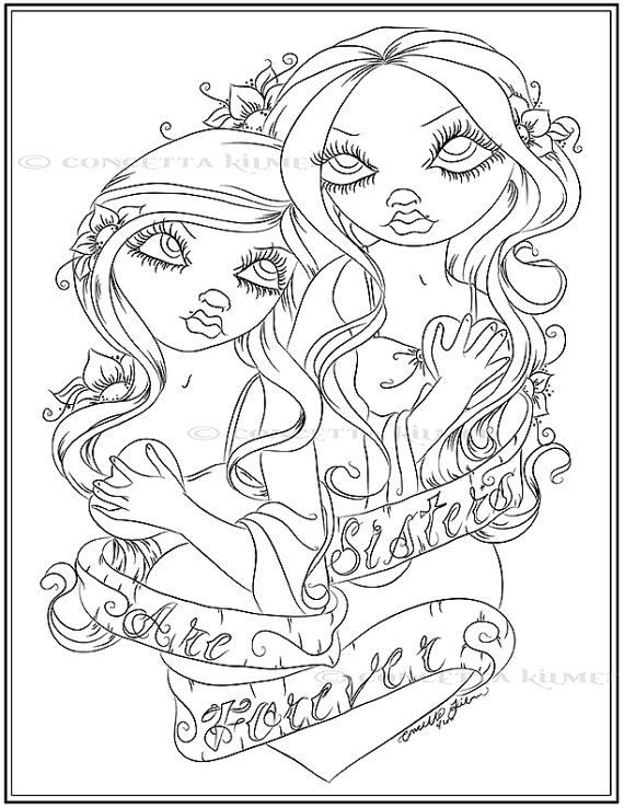 570x738 Adult Coloring Page