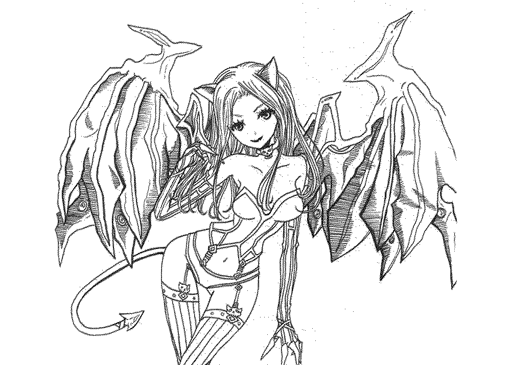 Free Fantasy Coloring Pages For Adults 1000x714 Free Fantasy Coloring Pages For Adults