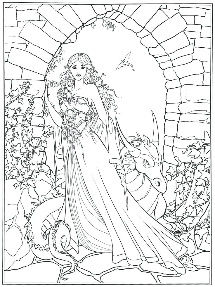 Coloring Pages Fantasy Fantasy Coloring Pages For Adults Dark 736x982 Coloring Pages Fantasy Fantasy Coloring Pages For Adults Dark