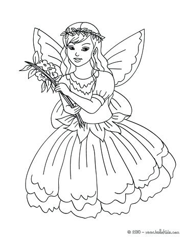 Fairy Coloring Page Fairy Leaf Dress Fairy Flower Dress Coloring 364x470 Fairy Coloring Page Fairy Leaf Dress Fairy Flower Dress Coloring