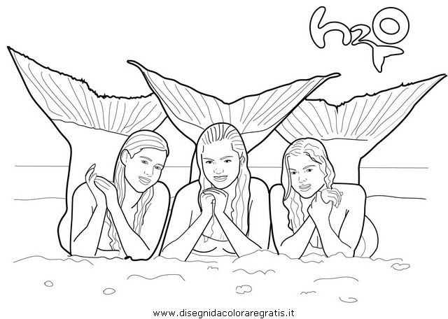 Mako Mermaids Coloring Pages 640x456 Mako Mermaids Coloring Pages