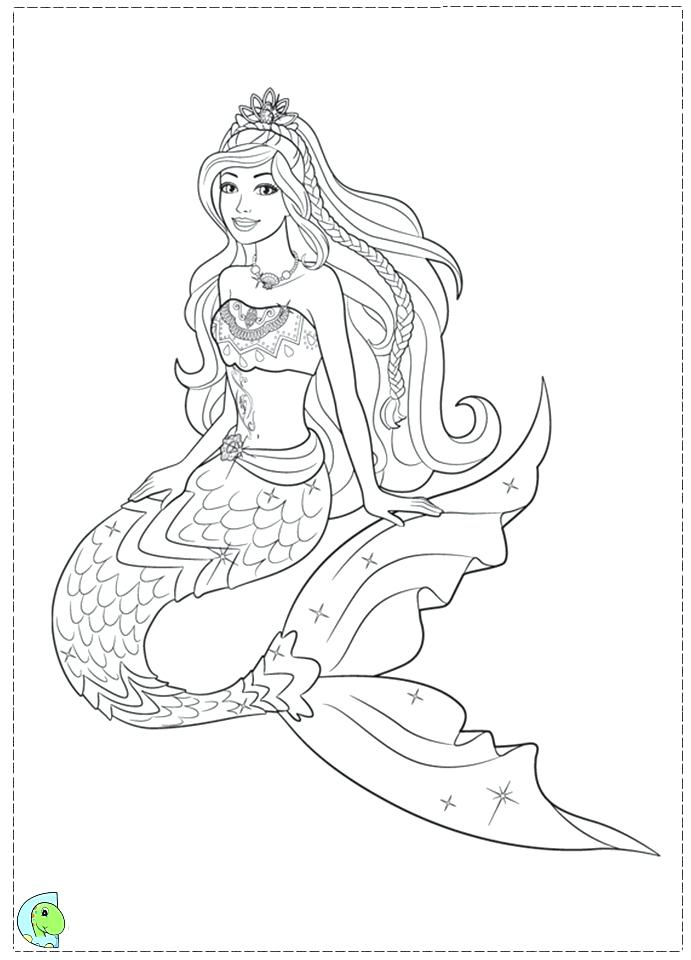 Beautiful Mermaid Colouring Pages Barbie Coloring Download 691x960 Beautiful Mermaid Colouring Pages Barbie Coloring Download