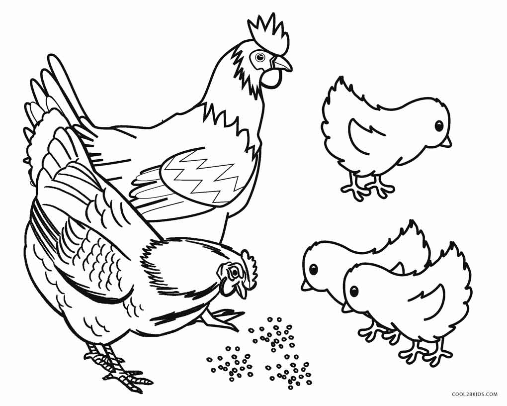 1020x816 Free Printable Farm Animal Coloring Pages For Kids Cool2bkids