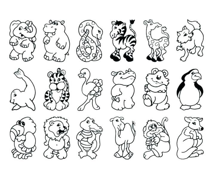 720x575 Farm Animal Coloring Pages Printable For Kids Picture Unique Ocean
