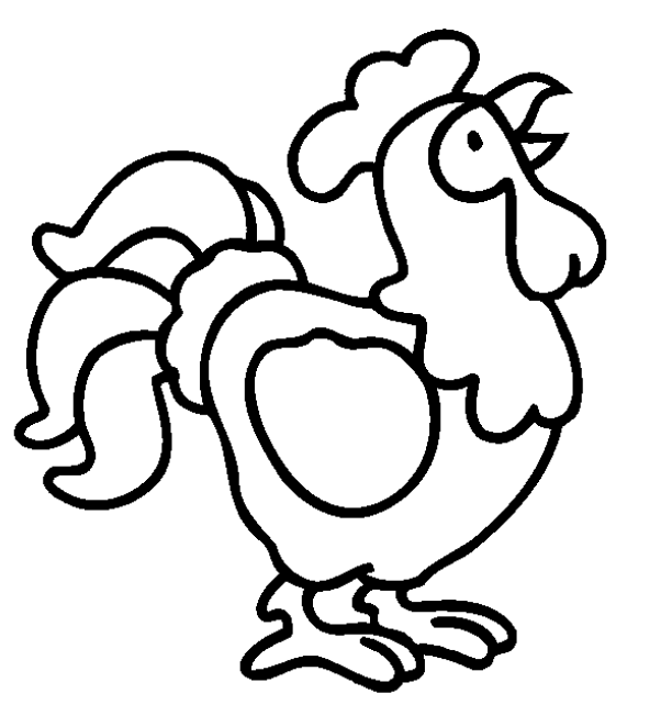 612x652 Farm Animals Coloring Pages Printable