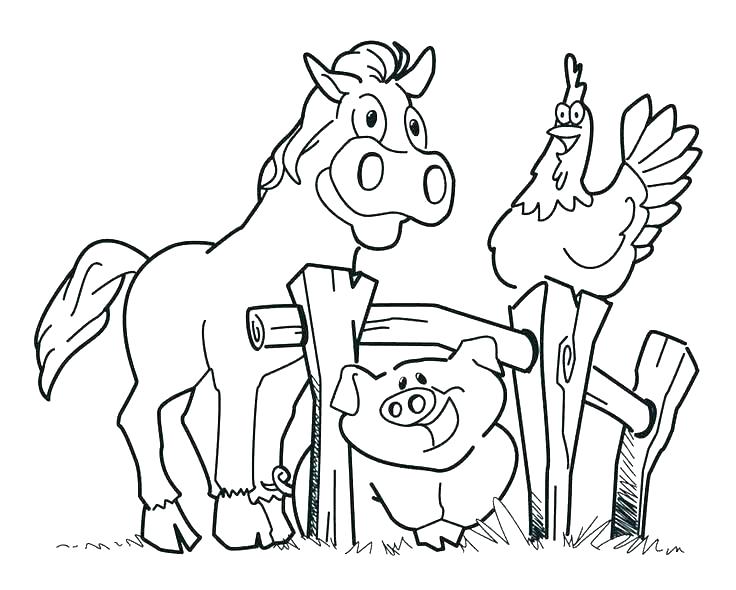 736x590 Printable Farm Coloring Pages Printable Farm Coloring Pages Farm