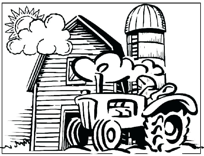 708x540 Barnyard Coloring Pages Free Farm Coloring Pages Free Farm
