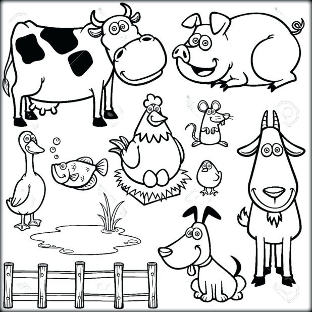 618x618 Best 25 Farm Coloring Pages Ideas On Farm Animal Farm