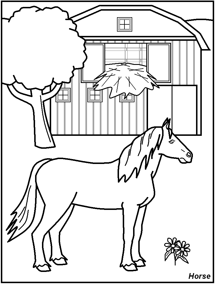 Farm Coloring Pages 748x989 Farm Coloring Pages