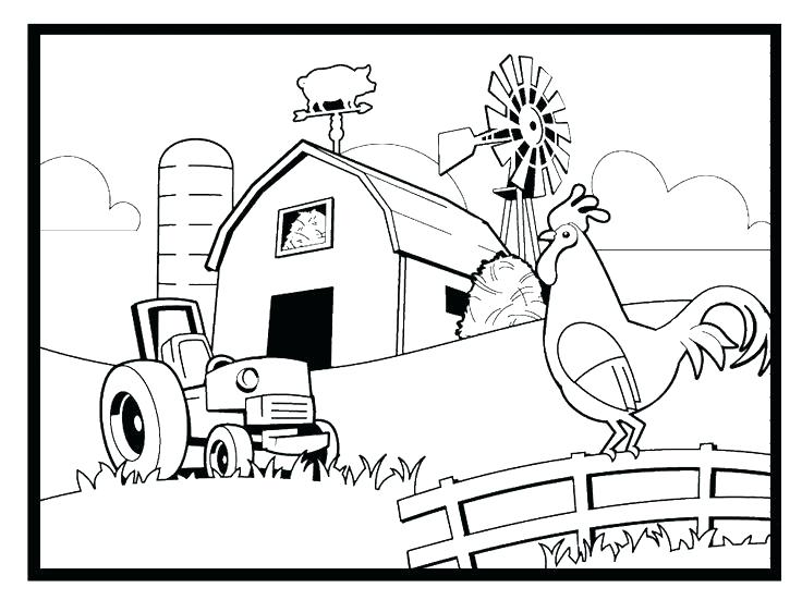 Free Farm Coloring Pages Also Ideal Free Farm Coloring Pages Image 736x551 Free Farm Coloring Pages Also Ideal Free Farm Coloring Pages Image
