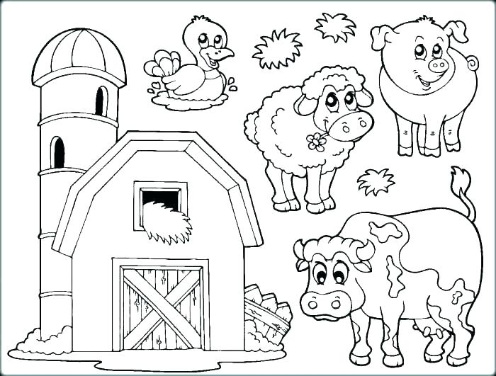 Animal Coloring Pages Printable Farm Coloring Pages Free Printable 700x531 Animal Coloring Pages Printable Farm Coloring Pages Free Printable