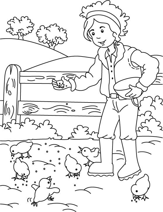 Farm House Coloring Pages at GetColorings.com | Free printable