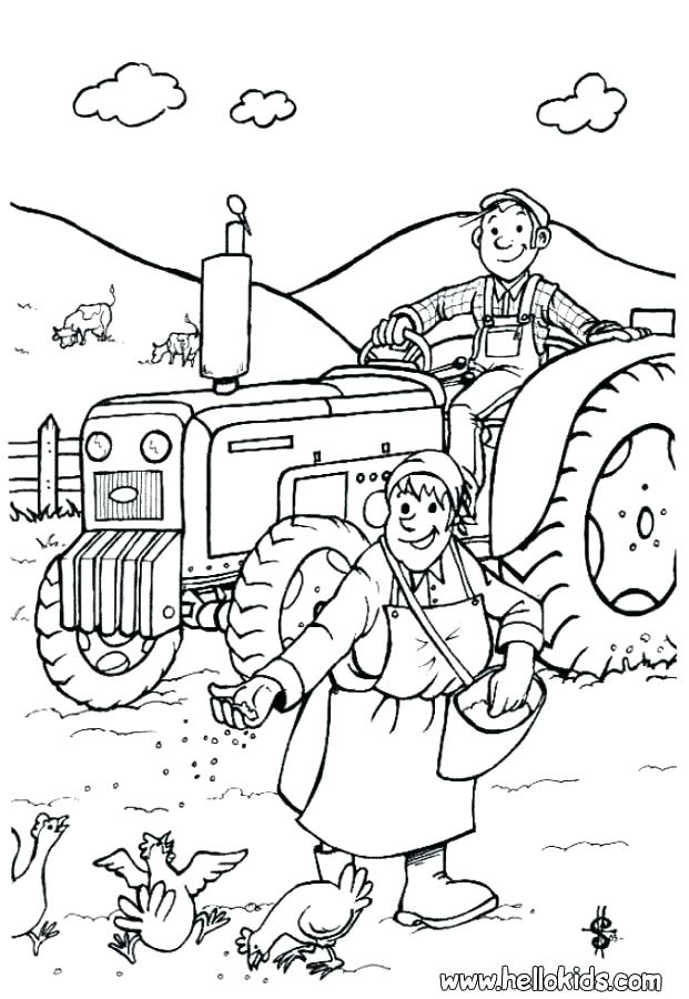 621x900 Farm Coloring Pages Farm Coloring Pages Also Barnyard Coloring