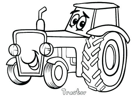 474x338 Tractor Coloring Sheet John Tractor Coloring Page Johnny Tractor