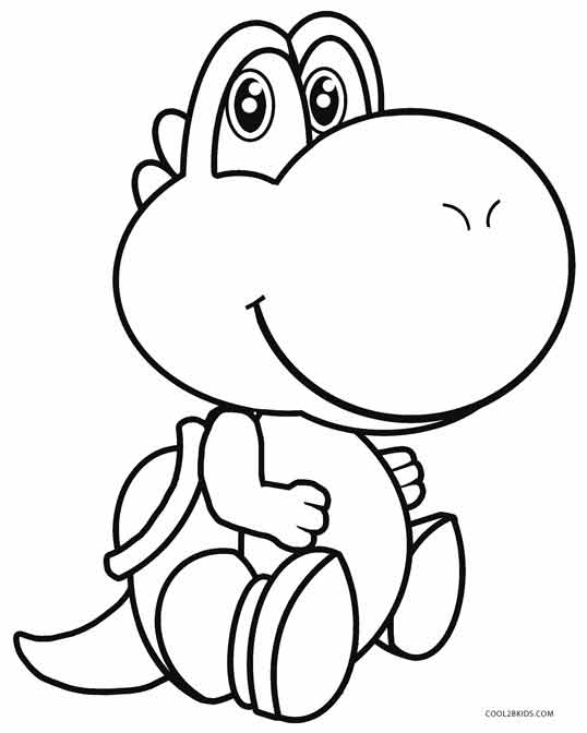 538x672 Yoshi Coloring Pages Fart To Page