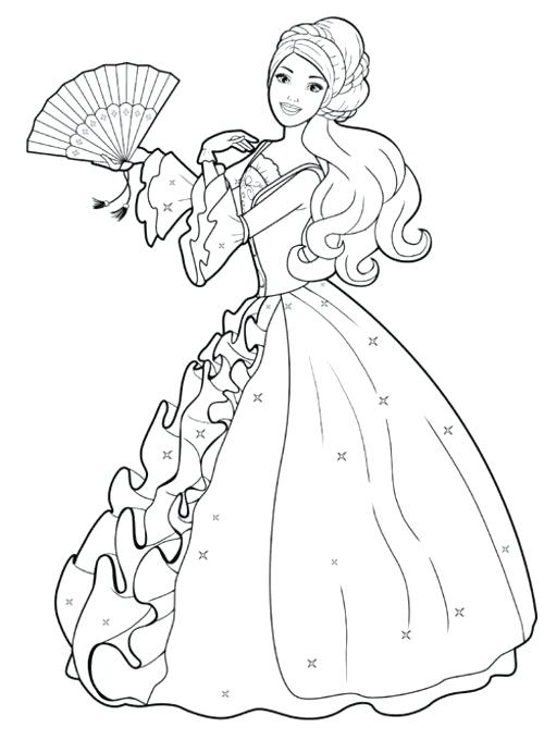 Barbie Fashion Coloring Pages Trend Barbie Coloring Pages In Line 500x680 Barbie Fashion Coloring Pages Trend Barbie Coloring Pages In Line