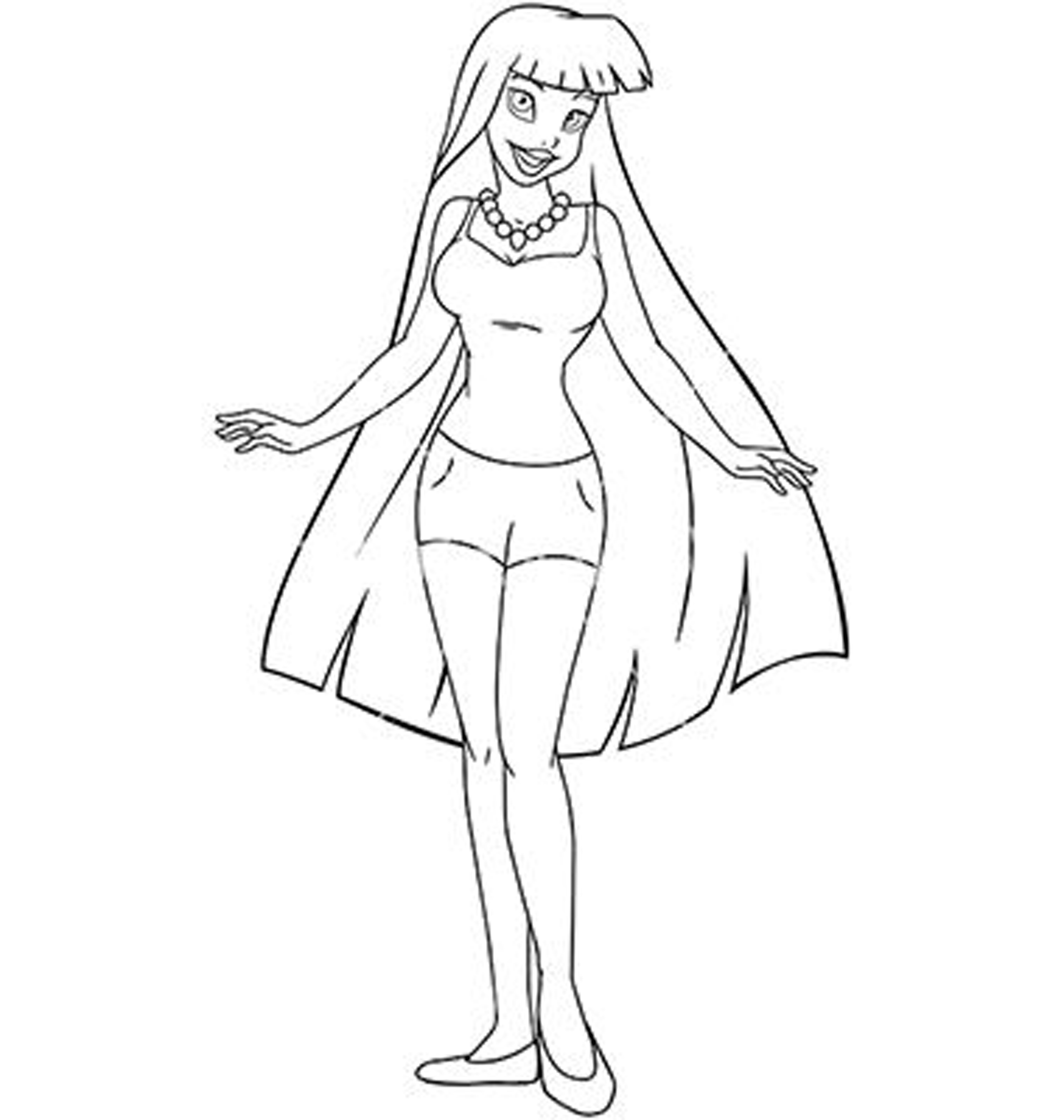 2550x2684 Fashion Coloring Pages