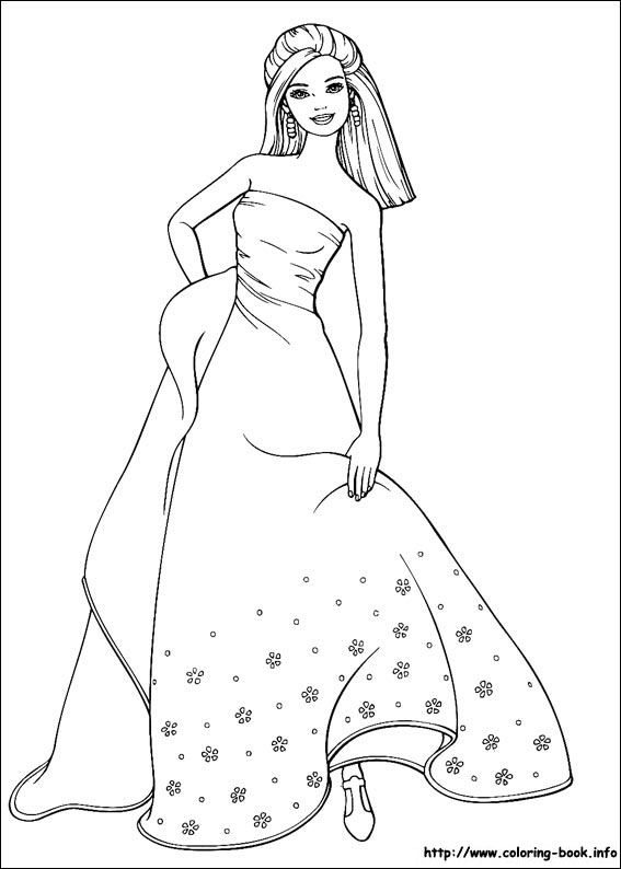 567x794 Fashion Coloring Pages