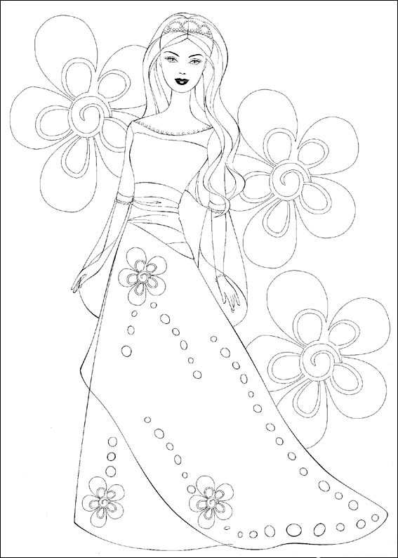 567x794 Fashion Coloring Pages Fashion Coloring Pages 154 Barbie