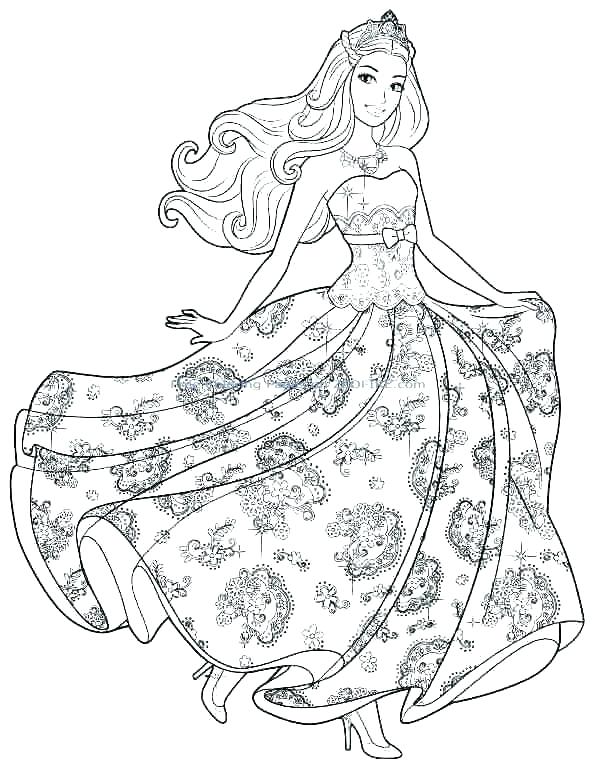 596x768 Barbie Fashion Coloring Pages Barbie Coloring Pages Printable