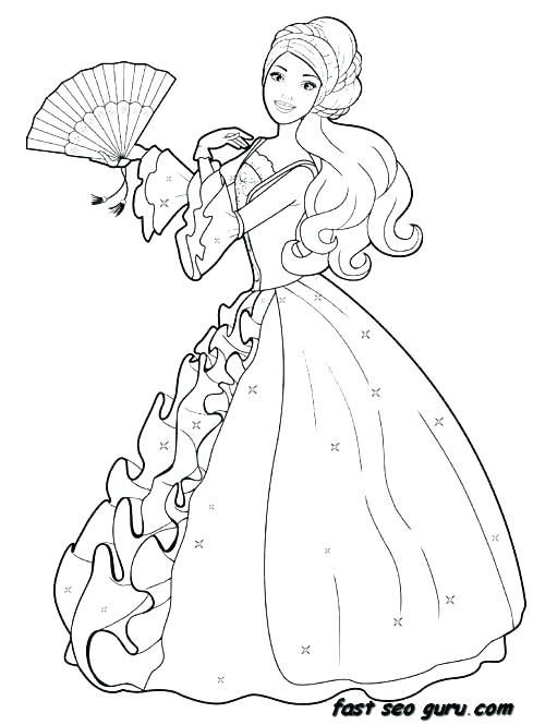 489x665 Coloring Pages Of Dresses Dress Coloring Page Coloring Page Dress