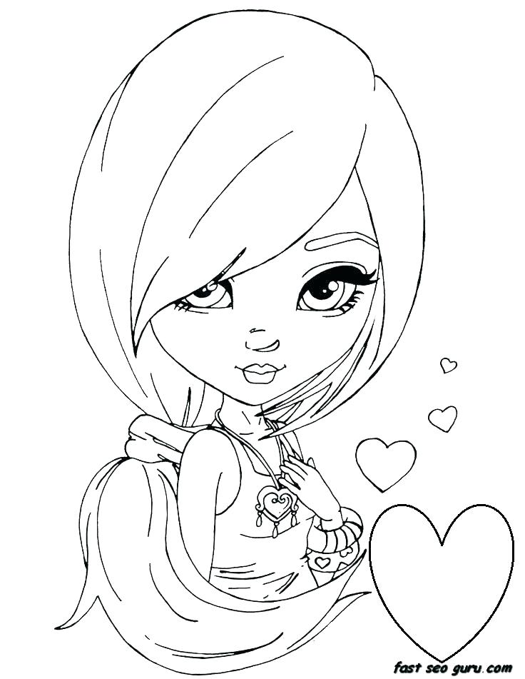 Fashion Girl Coloring Pages Fuhrer Von 736x951 Fashion Girl Coloring Pages Fuhrer Von