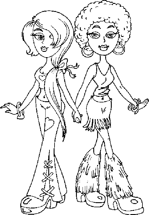 Coloring Pages For Girls Fashion Sisters Fashion Coloring Pages 500x722 Coloring Pages For Girls Fashion Sisters Fashion Coloring Pages